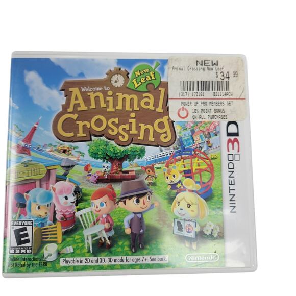 Animal Crossing: New Leaf 3DS - Nintendo 3DS Complete - Picture 1 of 5